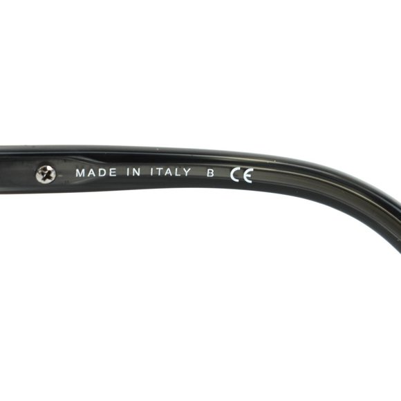 CHANEL: Gray "Horn" & "Chain" Logo Sunglasses (lc) - Picture 9 of 11